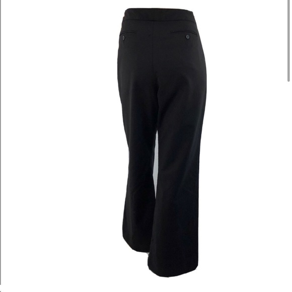 Pendleton Exclusive Fabric Wool Blend Soft Black Pants - Picture 4 of 12